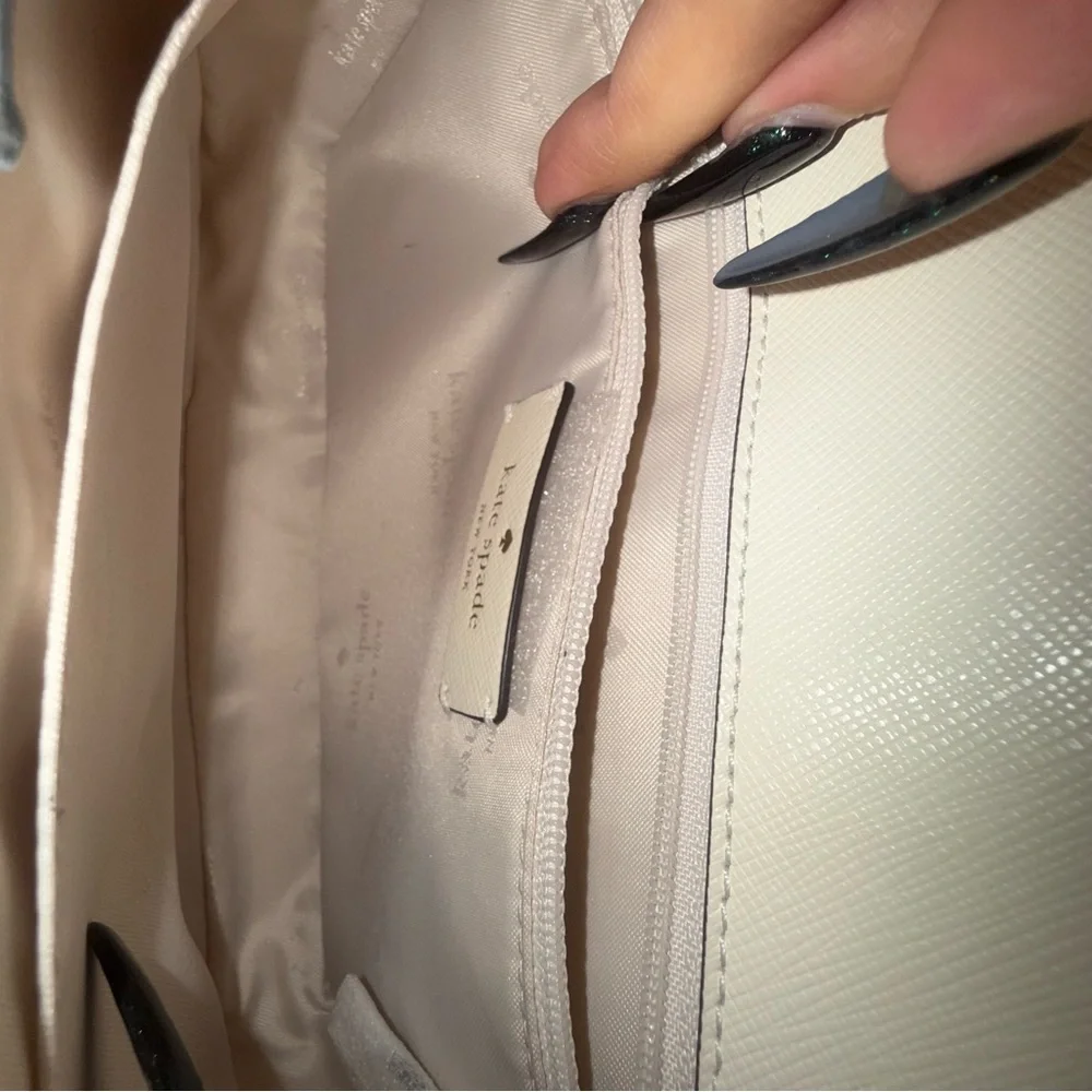 Kate Spade Ivory Interior Handbag - Picture 6 of 7